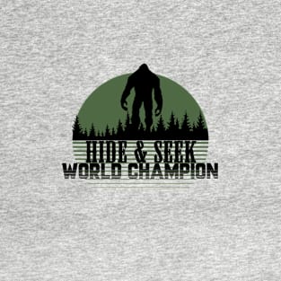 Undefeated Hide and Seek World Champion T-Shirt